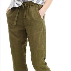 New Seaside Pants in Loden Green